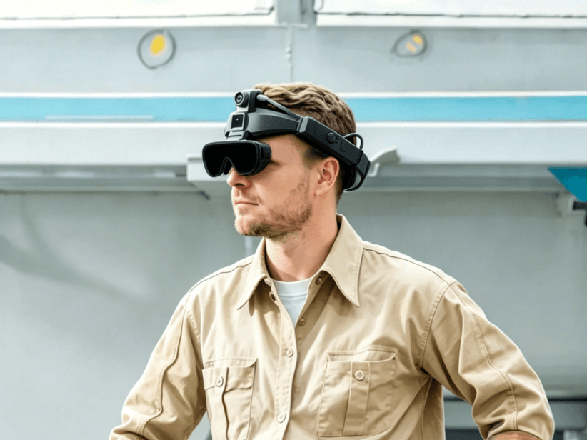 H4000场景主图（H4000） AR+AI眼镜